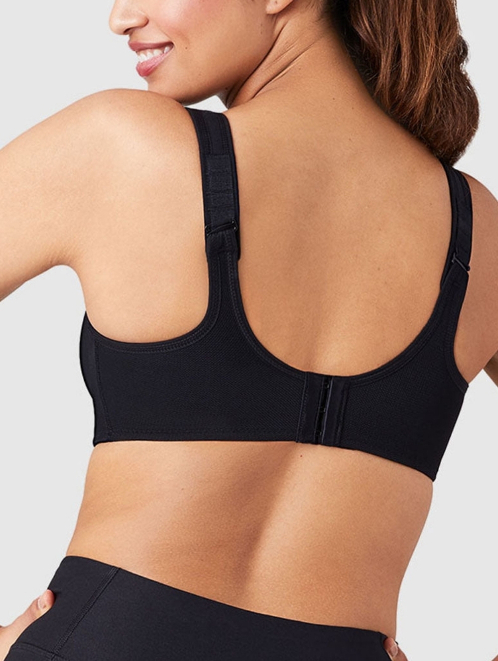 Wacoal Simone Sport Underwire Bra 38DD - Black - Picture 3 of 8